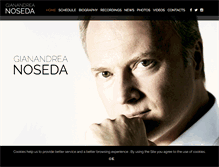 Tablet Screenshot of gianandreanoseda.com